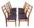 Norwegian Teak Ladderback Dining Chairs - Set of 6 For Sale