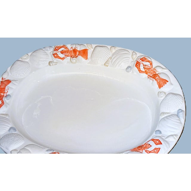Italian Ceramic Lobster & Seashell Platter – Coastal Charm Celebrate seaside elegance with this hand-painted Italian...