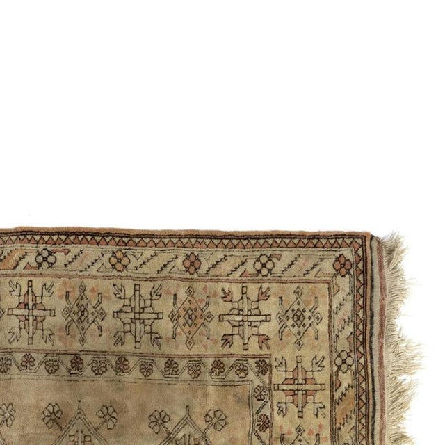 Kazak Rug in Wool with Geometric Motifs For Sale - Image 4 of 6