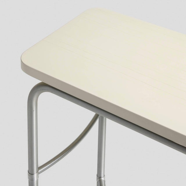 Warren McArthur Pair of Console Tables 1933 For Sale - Image 15 of 15