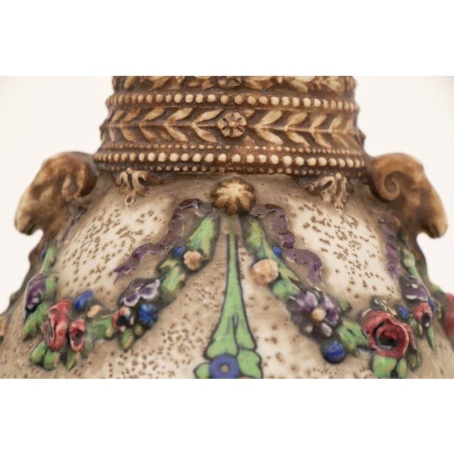 Austrian Secessionist Vases by Ernst Wahliss, 1920, Set of 2 For Sale - Image 4 of 10