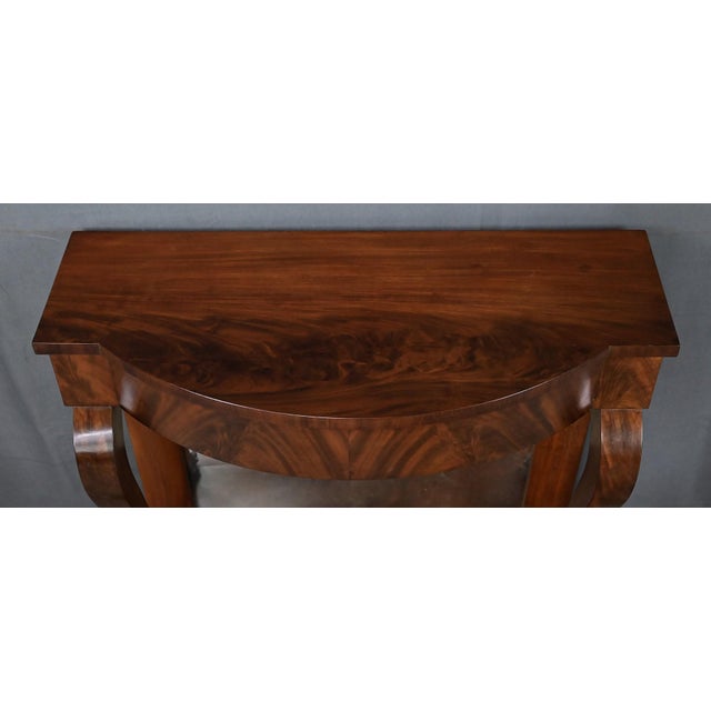 Early 19th Century Restoration Mahogany Console Table For Sale - Image 6 of 13