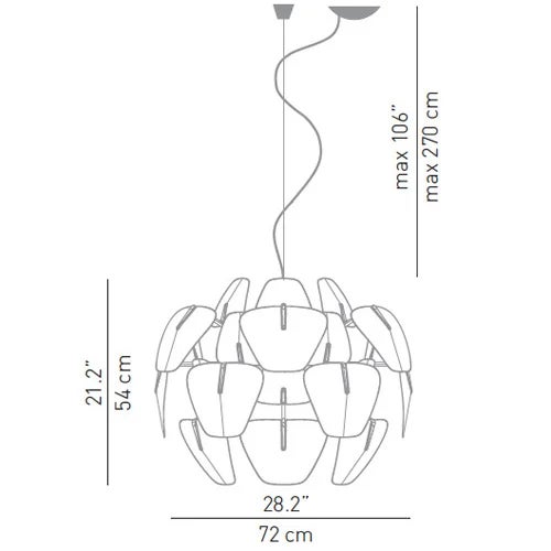 Luceplan Hope Pendant Light For Sale - Image 15 of 15