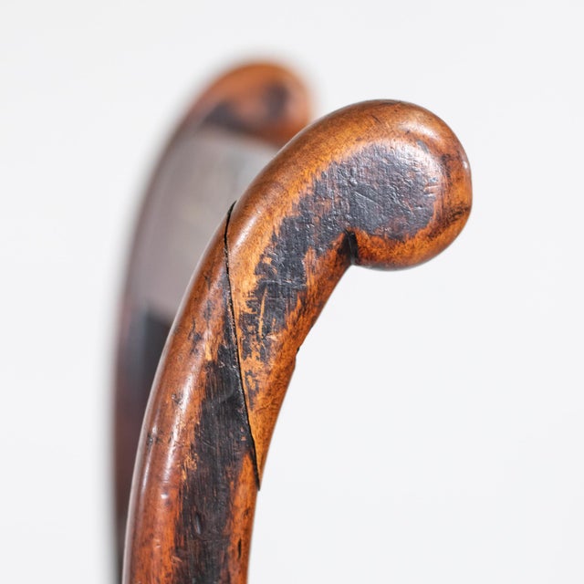 Set of Six Early 19th Century English Regency Period Faux Rosewood Chairs With Brass-Inlaid Tablet Cresting Rails, Circa 1810-20 For Sale - Image 18 of 18