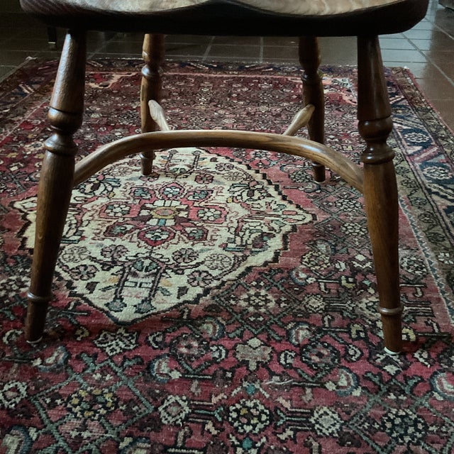 American Drdimes Wooden Windsor Style Side Chair For Sale - Image 3 of 12
