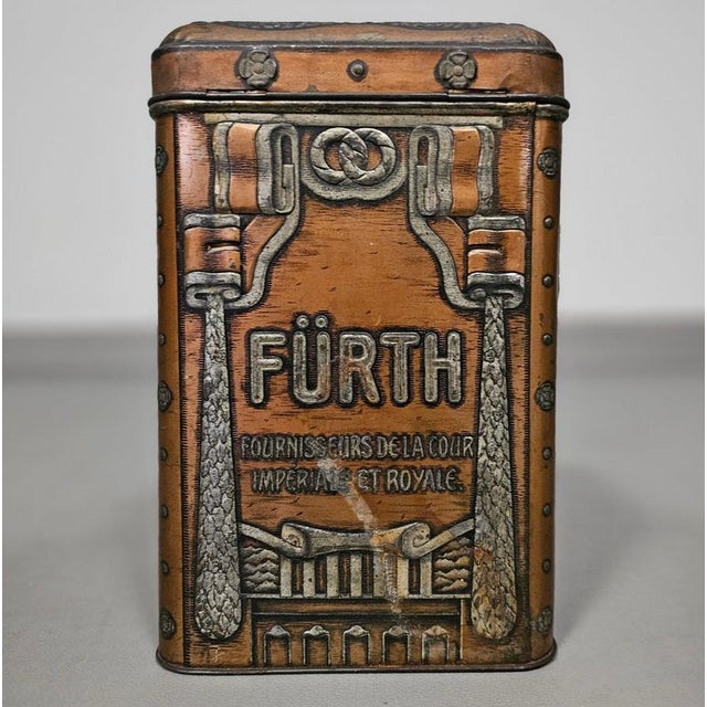 Vintage Candy Cookies Box from Fürth, France, 1940s For Sale - Image 13 of 17