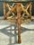 Wood Vintage Bamboo and Glass Dining Table For Sale - Image 7 of 12