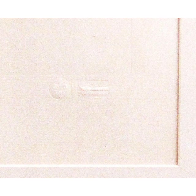 Original Vintage Custom Botanical Fern Reproduction Print with Makers Stamp For Sale - Image 13 of 18