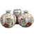 Earthenware Posy Vases with Bird and Peony Pattern from Mason's, 1900s, Set of 2 For Sale - Image 12 of 13