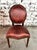 Mid 20th Century French Louis XVI Medallion Back Dining Chairs, Reupholstered - Set of 6 For Sale - Image 5 of 6