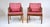 Mid-Century Modern Mid Century Modern Lounge Chairs by Erwin Lambeth, Cane & Mahogany For Sale - Image 3 of 11