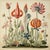 French Country 18" X 18" Florilegium - Original Botanical Floral Print, Unframed For Sale - Image 3 of 3