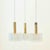 Mid-Century Modern Mid-Century Modern Murano Ice Glass Triple Pendant Light from Doria Leuchten, Germany, 1960s For Sale - Image 3 of 9
