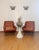 Mid-Century Modern Vintage Smoked Glass Palmette Wall Lights, 1990s, Set of 2 For Sale - Image 3 of 17