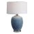Blue Waters Ceramic Table Lamp For Sale
