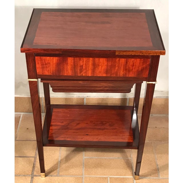 1810-20 Antique French Sewing or Side Table For Sale In Boston - Image 6 of 11