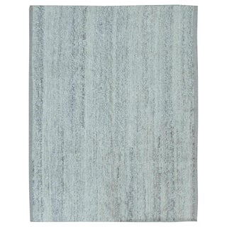 Contemporary Heathered Gray Flat-weave Rug by Doris Leslie Blau For Sale