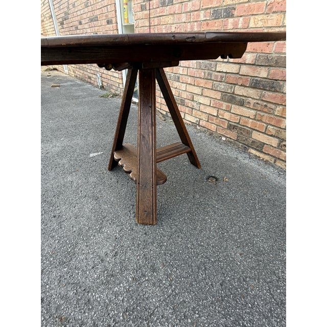 19th Century Dutch Cricket Table For Sale In Nashville - Image 6 of 12