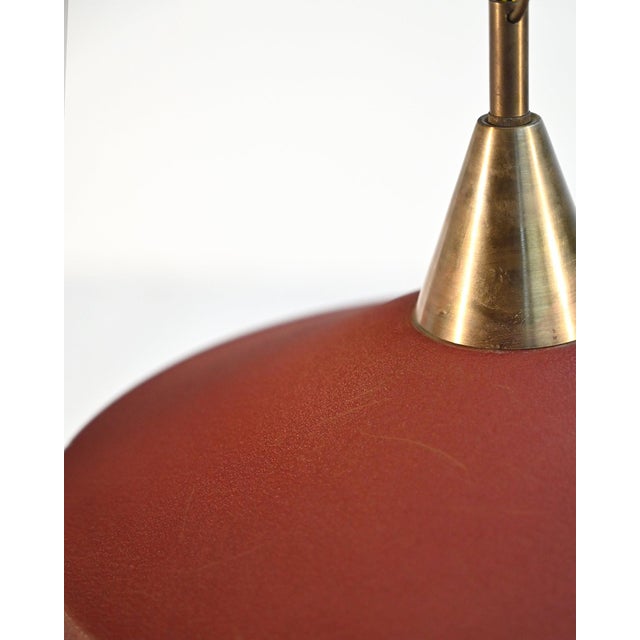 Beige Swedish Modern Ceiling Lamp, 1950s For Sale - Image 8 of 12