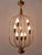 Mid-Century Modern Nine-Flamed Pendant Lamp, Germany, 1950s For Sale - Image 9 of 18