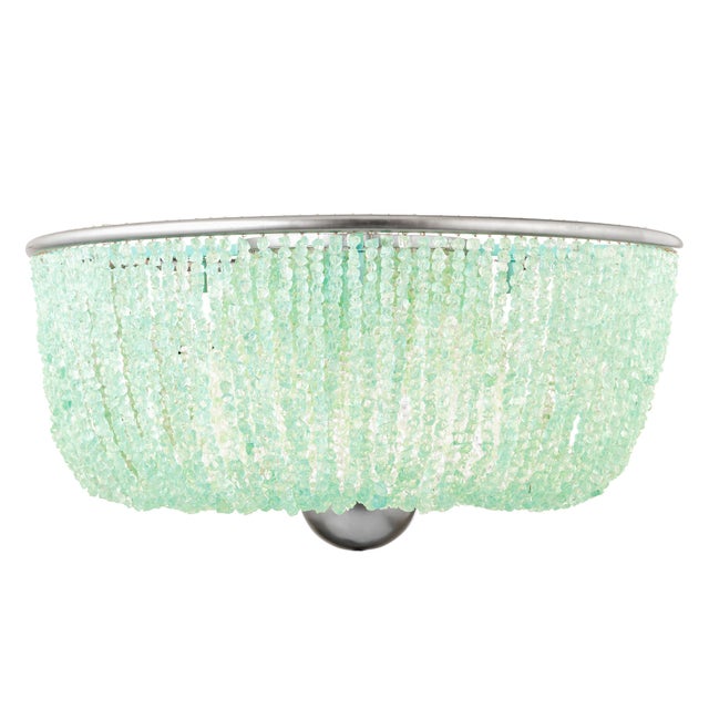 Bask in the shimmering light of our 6-light Largo Crystal Beaded Chandelier. Its elegant crystal beads and modern basket...