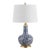 Safavieh Leia Ceramic Table Lamp - Blue For Sale