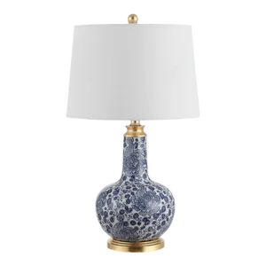 Safavieh Leia Ceramic Table Lamp - Blue