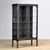 Industrial Vintage Glass Medical Cabinet, 1970s For Sale - Image 3 of 9