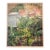 Late 20th Century Vintage Garden With Box Oil Painting For Sale