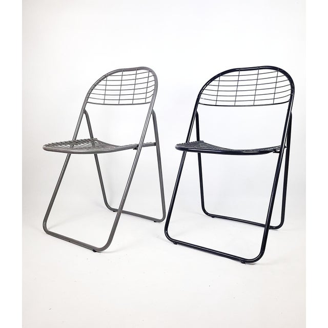 Metal Åland Chair by Niels Gammelgaard for Ikea, 1980s For Sale - Image 7 of 9