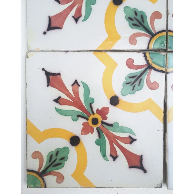 Antique French Ceramic Tile by Devres, 1920s For Sale - Image 6 of 12