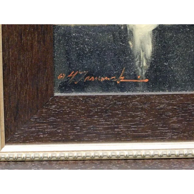 Glen Tarnowski "Intuition" Surrealist Original Oil Painting Hand Signed For Sale In Denver - Image 6 of 7