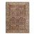 Antique Green Indian Agra Rug 8ft 10in X 11ft 6in For Sale