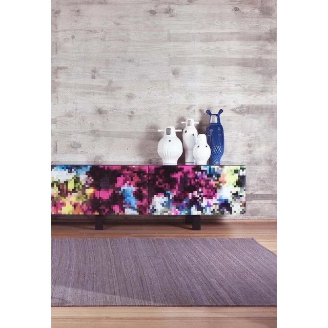 Nº 5 Glazed Ceramic Napoleon Blue Showtime Vase by Jaime Hyon for BD Barcelona For Sale - Image 4 of 9