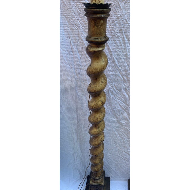 Italian Church Candelabras, Mid-19th Century, Set of 2 For Sale - Image 3 of 6