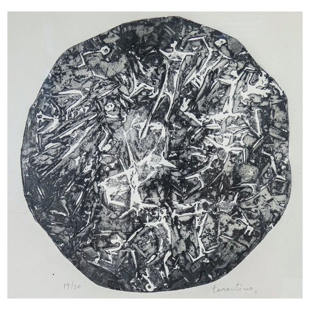 G. Tarantino, Battle #2, 1968, Etching, Framed For Sale