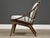 Mid-Century Modern 1960s Refinished Ib Kofod Larsen for Selig Hoop Chair For Sale - Image 3 of 10