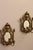 Antique Brass Sconces with Mirrors, Set of 2 For Sale - Image 9 of 10