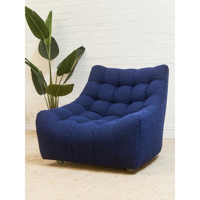 Mid 20th Century Styled After Milo Baughman for Thayer Coggin Scoop Chair For Sale - Image 10 of 12