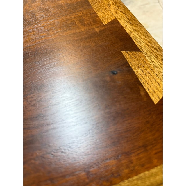 Brown Walnut Lane Acclaim Tiered End Tables Restored-a Pair For Sale - Image 8 of 12