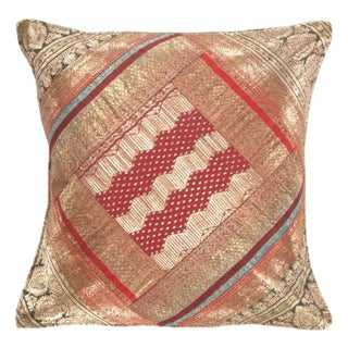 Pasargad DC Sari Silk Square Pillow Case For Sale