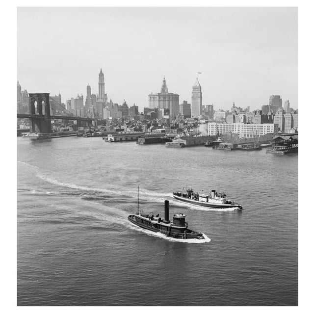 The East River' Unframed Archival Pigment Print For Sale