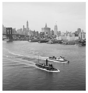 The East River' Unframed Archival Pigment Print