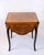 Rococo Style Mahogany and Rosewood Intarsia Side Table with Flaps, 1890s For Sale - Image 6 of 14