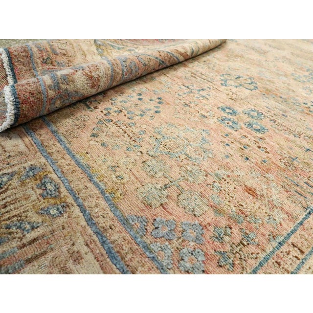 Textile Galerie Shabab Collection Mid-20th Century Persian Joshegan Accent Rug For Sale - Image 7 of 7