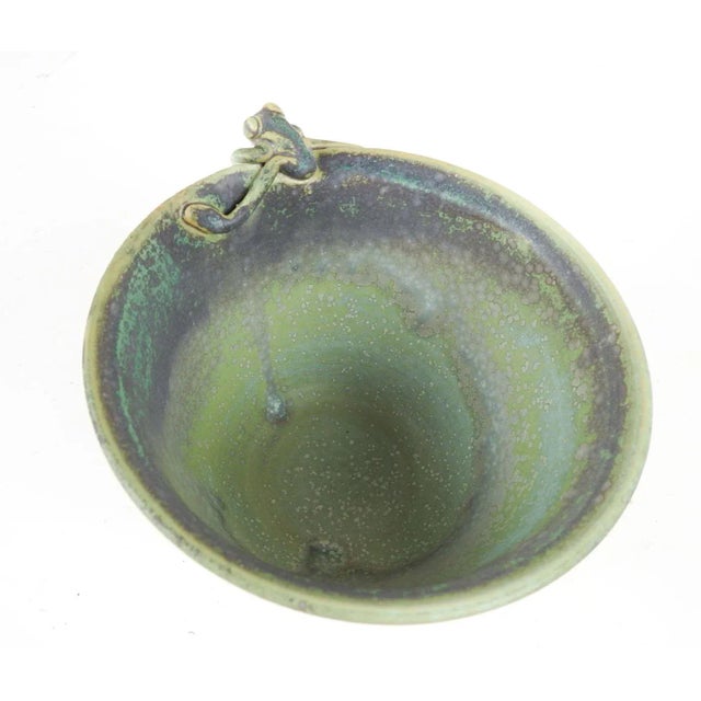 V Chin Celedon Porcelain Studio Pottery Frog Bowl Vorakit Chinookoswong For Sale In Seattle - Image 6 of 9