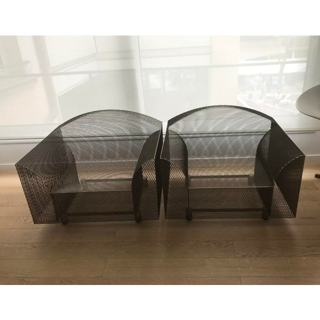 How High the Moon Chairs by Shiro Kuramata for Vitra, 1987, Set of 2 For Sale - Image 17 of 18