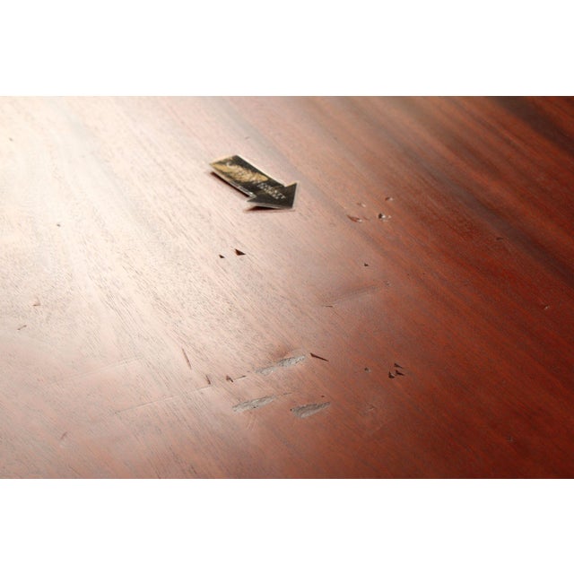 Antique American Empire Mahogany Flip-Top Games Table For Sale - Image 12 of 12