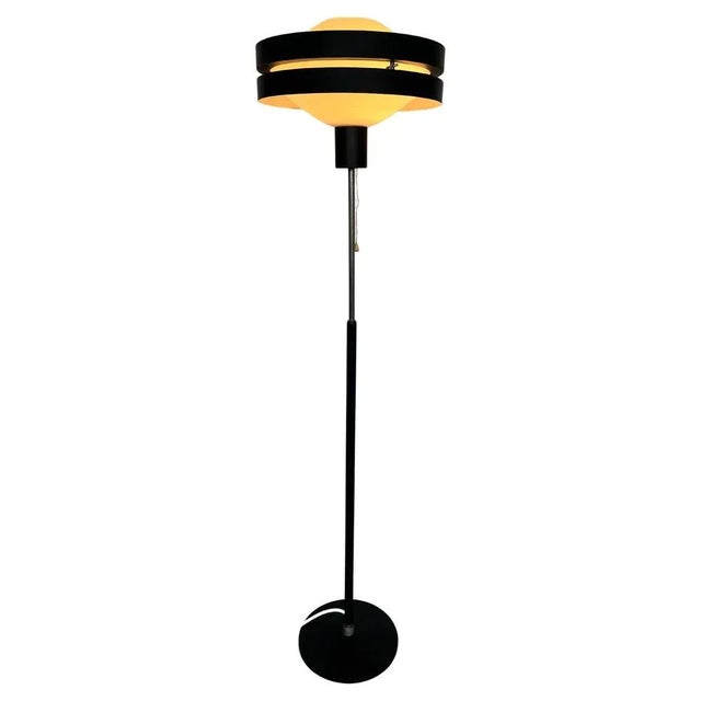 Mid-Century Age Floor Lamp Saturn by Jaroslav Bejvl, Kamenicky Senov, 1970s For Sale - Image 9 of 9