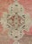 Textile Vintage Turkish Oushak Runner With Medallion Design in Pink, Light Green & Taupe 2'10 X 12'6 For Sale - Image 7 of 11